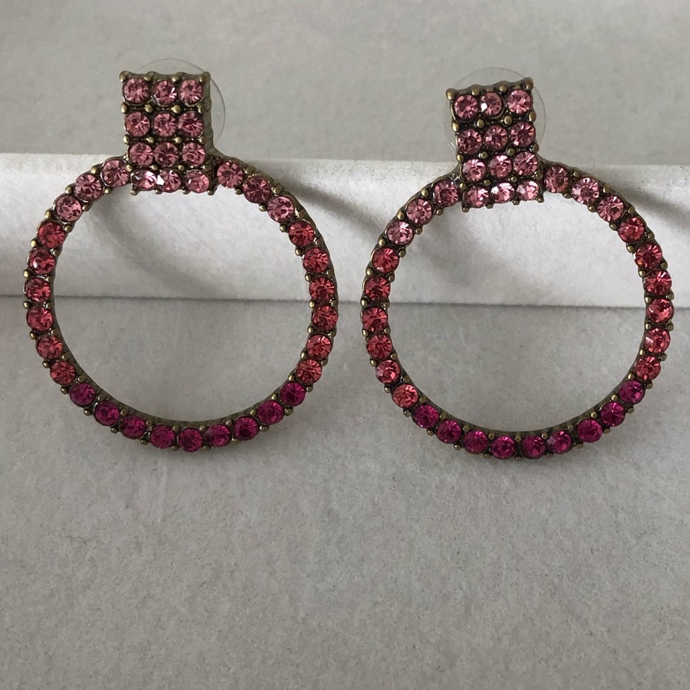 ANTHRO/BaubleBar Pink Earrings - Picture 4 of 5